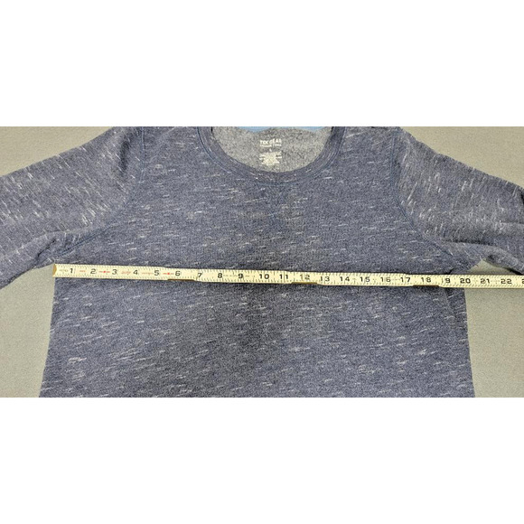 Tek Gear Women Size L Blue Ultrasoft Fleece‎ Scoop Neck Long Sleeve Pullover - Picture 4 of 7
